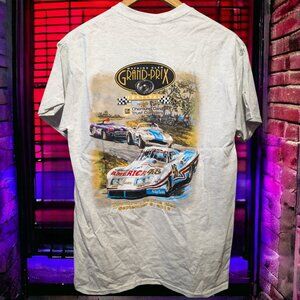 Watkins Glen Grand Prix Racing Car T-Shirt Gildan Tag, Medium